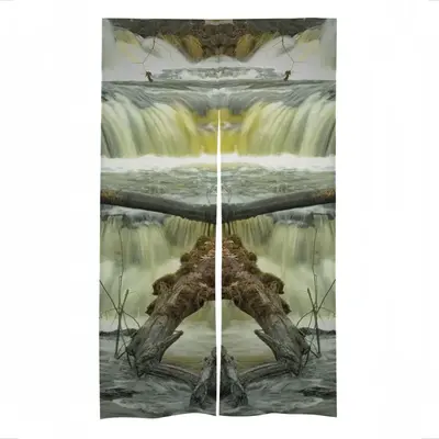 Minnihaha-Curling Waterfall Door Curtains