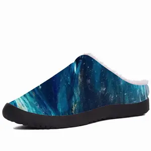 Men Scottish Starry Night Cotton Slippers