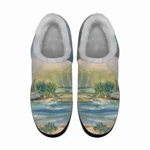 Men Sands Of Time Cotton Slippers