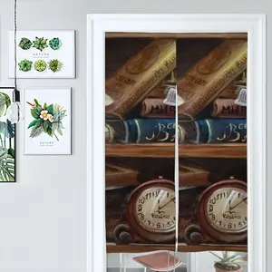 Personal Book Shelf Door Curtains