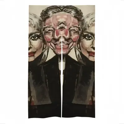 Lady Gaga And Tony Bennett Door Curtains