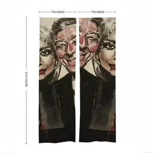 Lady Gaga And Tony Bennett Door Curtains