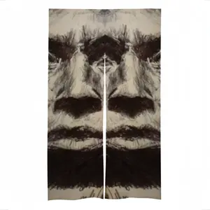 Miles Davis Portrait Door Curtains