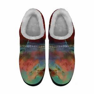 Men Beaches Of Light And Dark Cotton Slippers