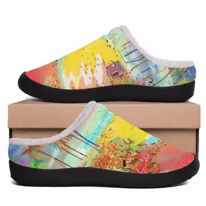 Men Earth Of Colors Series Z Cotton Slippers