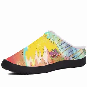 Men Earth Of Colors Series Z Cotton Slippers