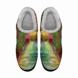 Men Earth Of Colors Series Cotton Slippers