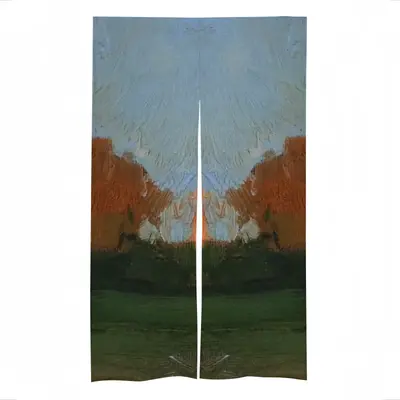 Sunset Door Curtains