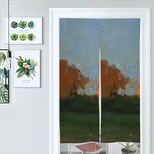 Sunset Door Curtains