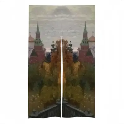 Autumn In The Kremlin Door Curtains