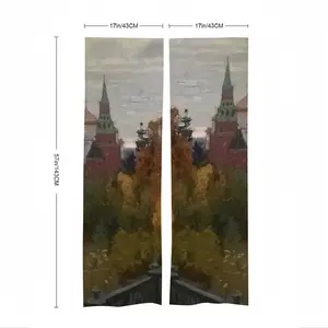 Autumn In The Kremlin Door Curtains