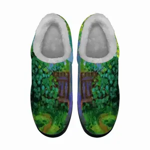 Men Backyard Fence Cotton Slippers