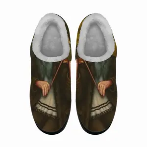 Men Jewish Cart Cotton Slippers