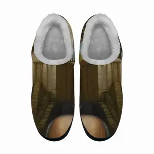 Men Four Hundred Shekels Of Silver Cotton Slippers