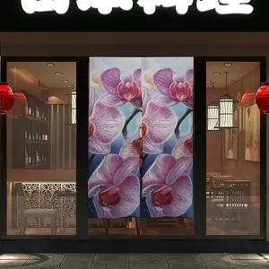 Orchid Charm Door Curtains