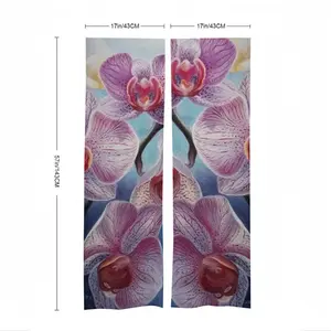 Orchid Charm Door Curtains