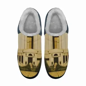 Men Old Jerusalem The Third Themple Cotton Slippers