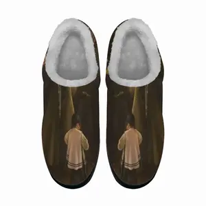 Men World Blown Holocaust Shtetl Mezhirich Klezmers Cotton Slippers