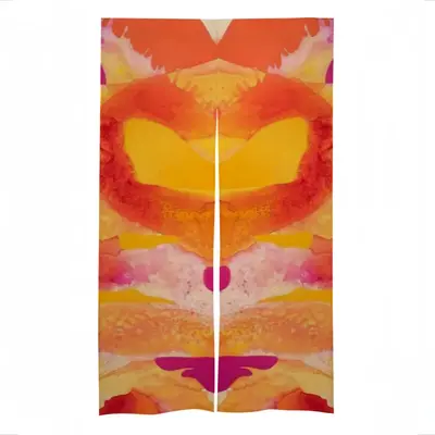 Kiwano Horned Melon Door Curtains