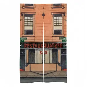 #6Th Avenue Restaurant New York City Door Curtains