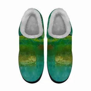 Men Landscape Cotton Slippers