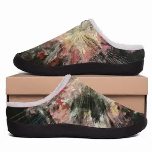 Men Cosmic Flower Cotton Slippers