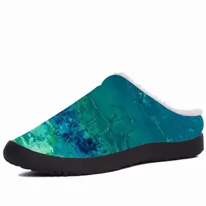 Men The Waves Seascape Cotton Slippers