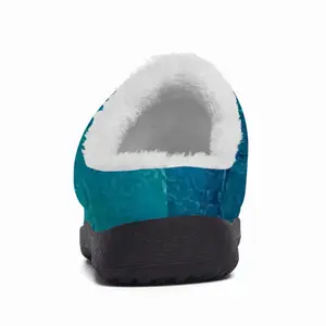 Men The Waves Seascape Cotton Slippers