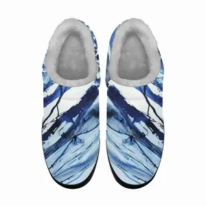 Men Abstraction Vibration I Cotton Slippers