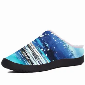 Men Waters Imaginary Seascape Cotton Slippers