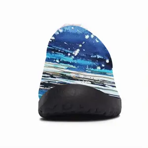 Men Waters Imaginary Seascape Cotton Slippers