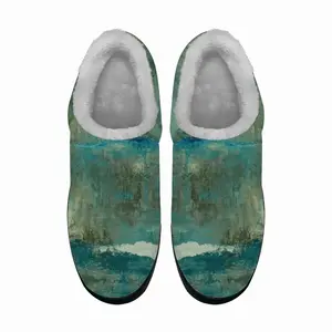 Men Imaginary Landscape Japanese Cotton Slippers