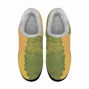 Men On Green Dolphin Stree Cotton Slippers