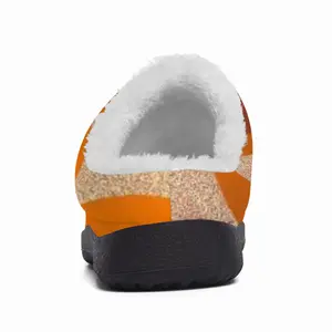 Men Press The Button Cotton Slippers