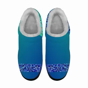 Men Blank Stare Cotton Slippers