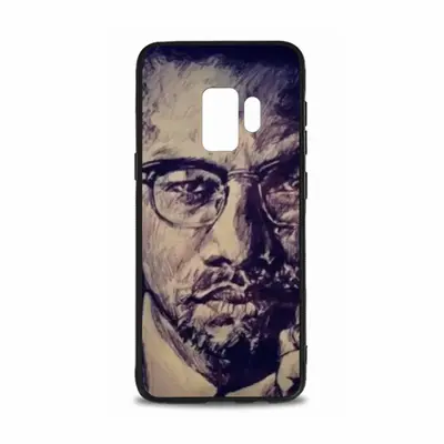 Malcolm X Portrait Samsung S9 Phone Case