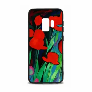 Red Tulips Samsung S9 Phone Case