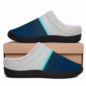 Men Charcoal White Teal Series 3 Cotton Slippers