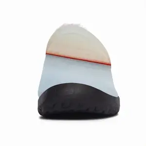 Men White Orange Series 3 Cotton Slippers