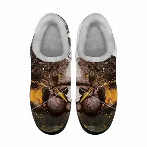 Men Rust Q Cotton Slippers