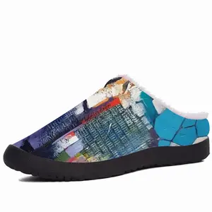 Men Maelstrom In Blue Cotton Slippers