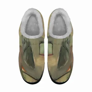 Men Back Door Cotton Slippers