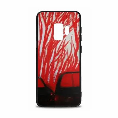 Red Trees Samsung S9 Phone Case