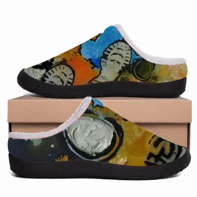 Men I Walk On The Moon Cotton Slippers