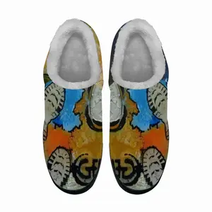 Men I Walk On The Moon Cotton Slippers