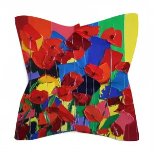 Poppies Silk Kerchief