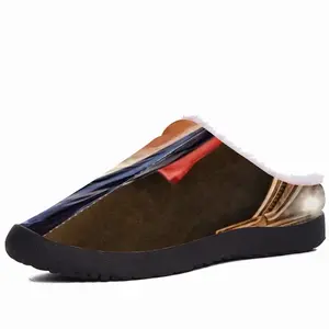 Men Die Flagge Senken Cotton Slippers