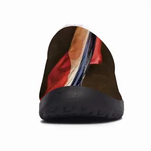 Men Die Flagge Senken Cotton Slippers