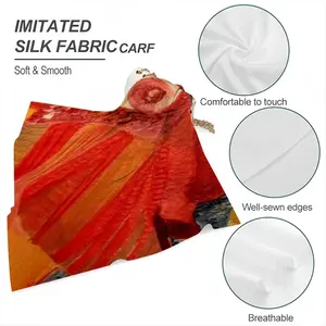 Princess Fox Fragment F Silk Kerchief