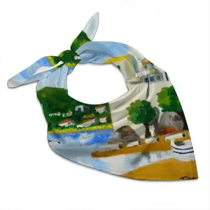 Cadaques (Spain) Silk Kerchief